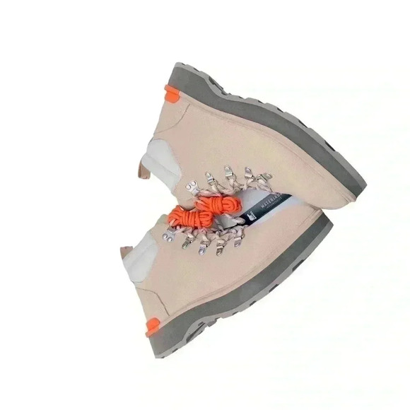 Sorel Women’s Hi-Line Suede Hiker Boots•Light Tan•Size 9•New With Box• - Picture 4 of 9